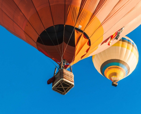 романтический полет на воздушном шаре, экскурсия на воздушном шаре